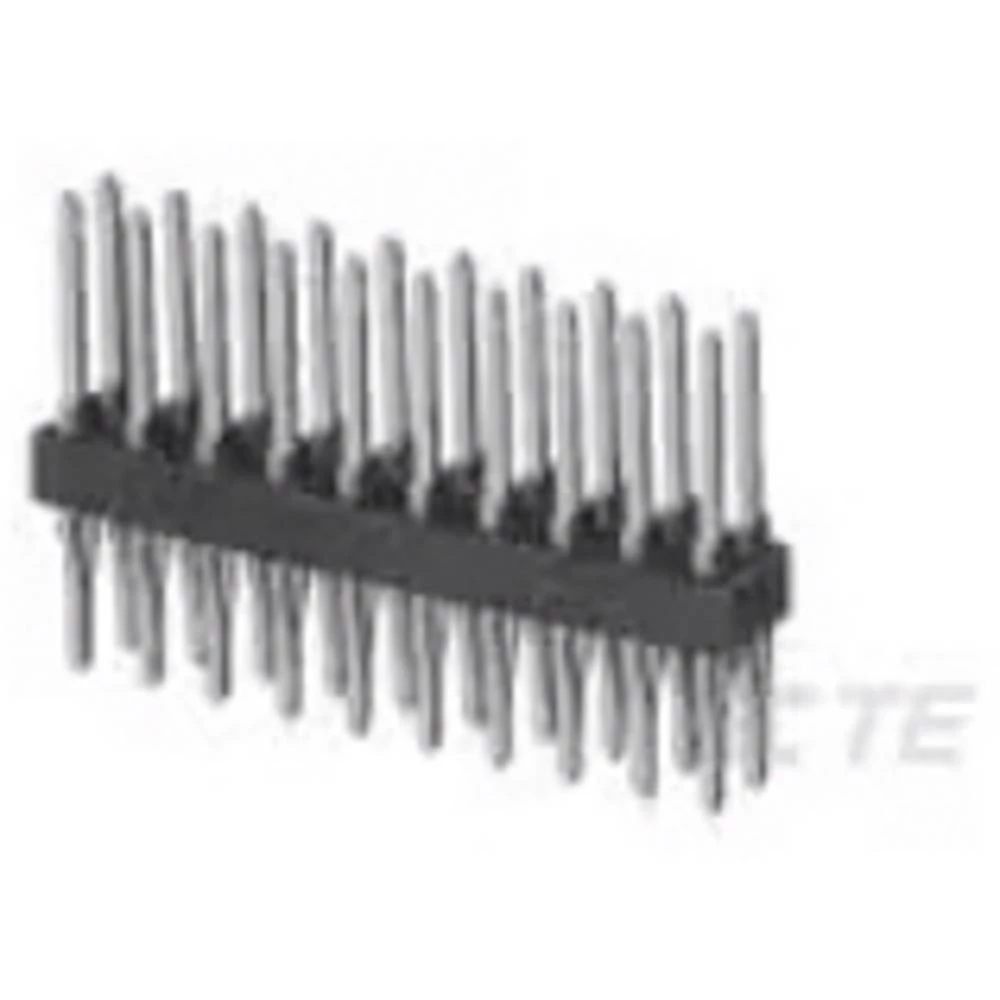 TE Connectivity standardna letva s muškim kontaktima 2-103542-4 1 St. Tray slika