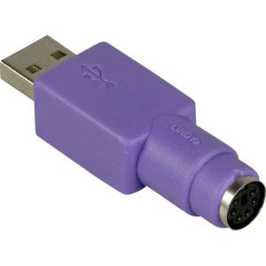 LINDY USB / PS/2 tipkovnica/miš adapter [1x muški konektor USB 2.0 tipa a - 1x ženski konektor PS/2] slika