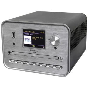 soundmaster ICD1050SW CD -player srebrna internet radio, DAB+, WLAN, USB, uklj. zvučnici slika