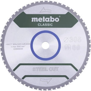 Metabo STEEL CUT CLASSIC 628669000 list kružne pile 355 x 25.4 x 2.5 mm Broj zubaca (po inču): 72 1 St. slika