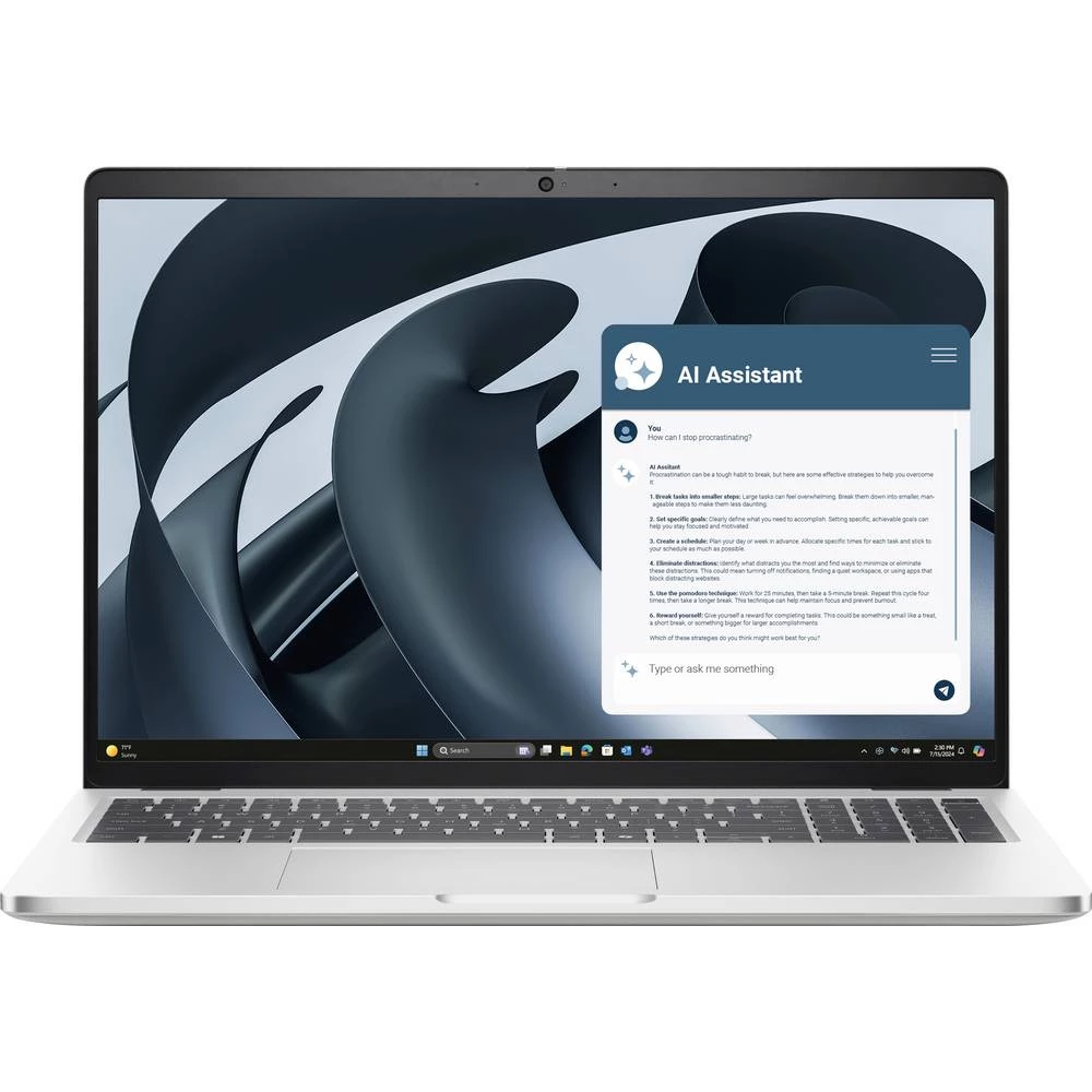 Dell Notebook Pro 16 Plus PB16255 40.6 cm (16 palac) WUXGA AMD Ryzen AI 7 350 32 GB RAM 512 GB SSD njemačka, qwertz AMD slika