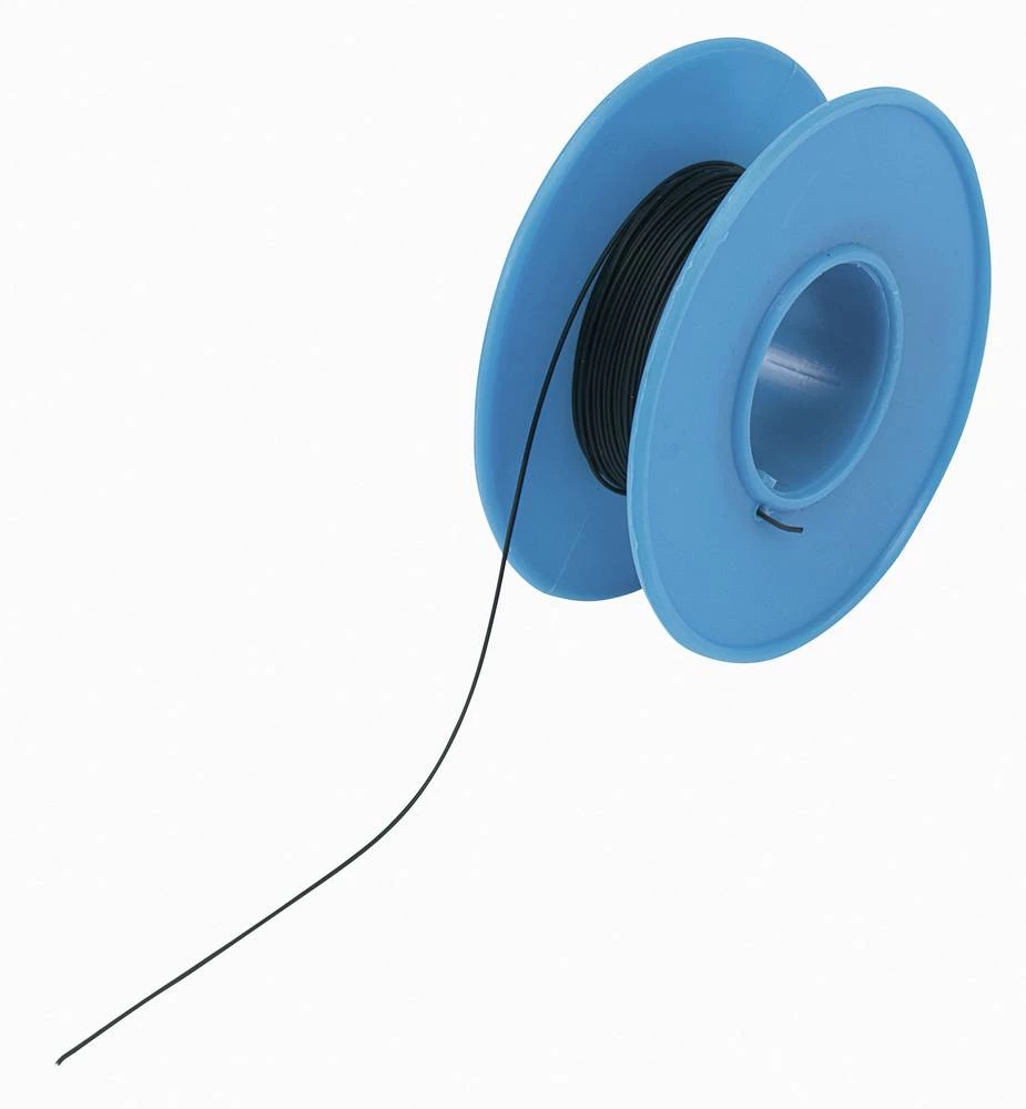 Namotana žica Wire Wrap 1 x 0.02 mm&sup2; Crna TRU COMPONENTS 1566870 15 m slika
