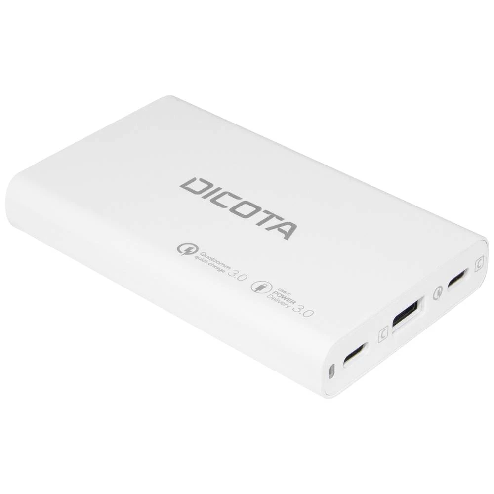 Dicota Desktop USB punjač 65 W unutrašnje područje Izlazna struja maks. 5 A Broj izlaza: 3 x USB-C®, USB-C®, USB-A GaN slika
