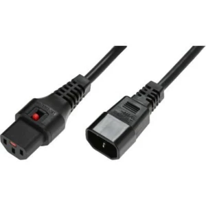 Microconnect PC1022 Kabel za napajanje Crni 3m C14 spojnica C13 spojnica EFB Elektronik struja priključni kabel 3 m crna slika