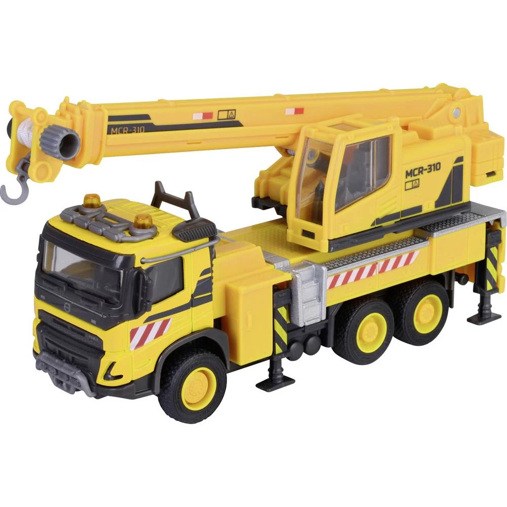 Majorette Volvo FMX kamionska dizalica gotovi model model građevinskog vozila slika