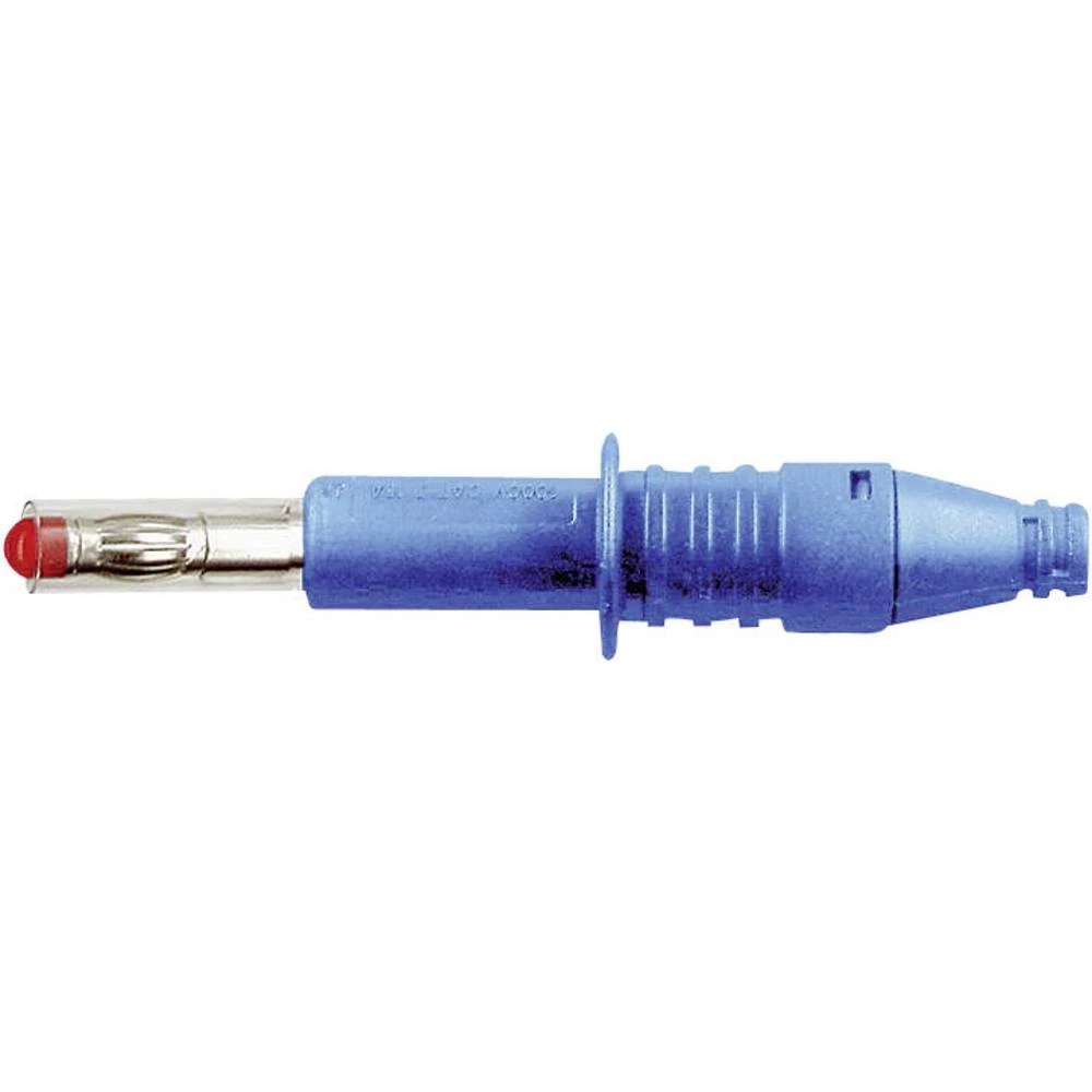 Stäubli X-GL-438 lamelni utikač ravni muški konektor Zatik-Ø: 4 mm plava boja 1 St. slika