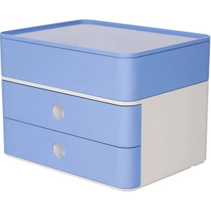 HAN Kutija s ladicama SMART-BOX PLUS ALLISON 1100-84 Nebesko-plava, Bijela Broj pretinaca za uvlačenje: 2 slika