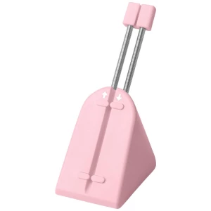 DELTACO GAMING PA85 Bungee držač kabla za miš ružičasta podesiva duljina, neklizajuće slika