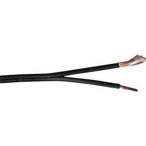 Zvučnički kabel 2 x 0.75 mm² Crna Bedea 10460911 100 m slika