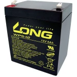 Long WP5-12/F2 WP5-12/F2 olovni akumulator 12 V 5 Ah olovno-koprenasti (Š x V x D) 90 x 107 x 70 mm plosnati priključak 6.35 mm nisko samopražnjenje, bez održavanja