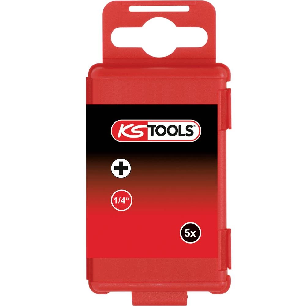 KS Tools 911.8391 911.8391 križni bit PH 0 specijalni čelik E 6.3 5 kom. slika