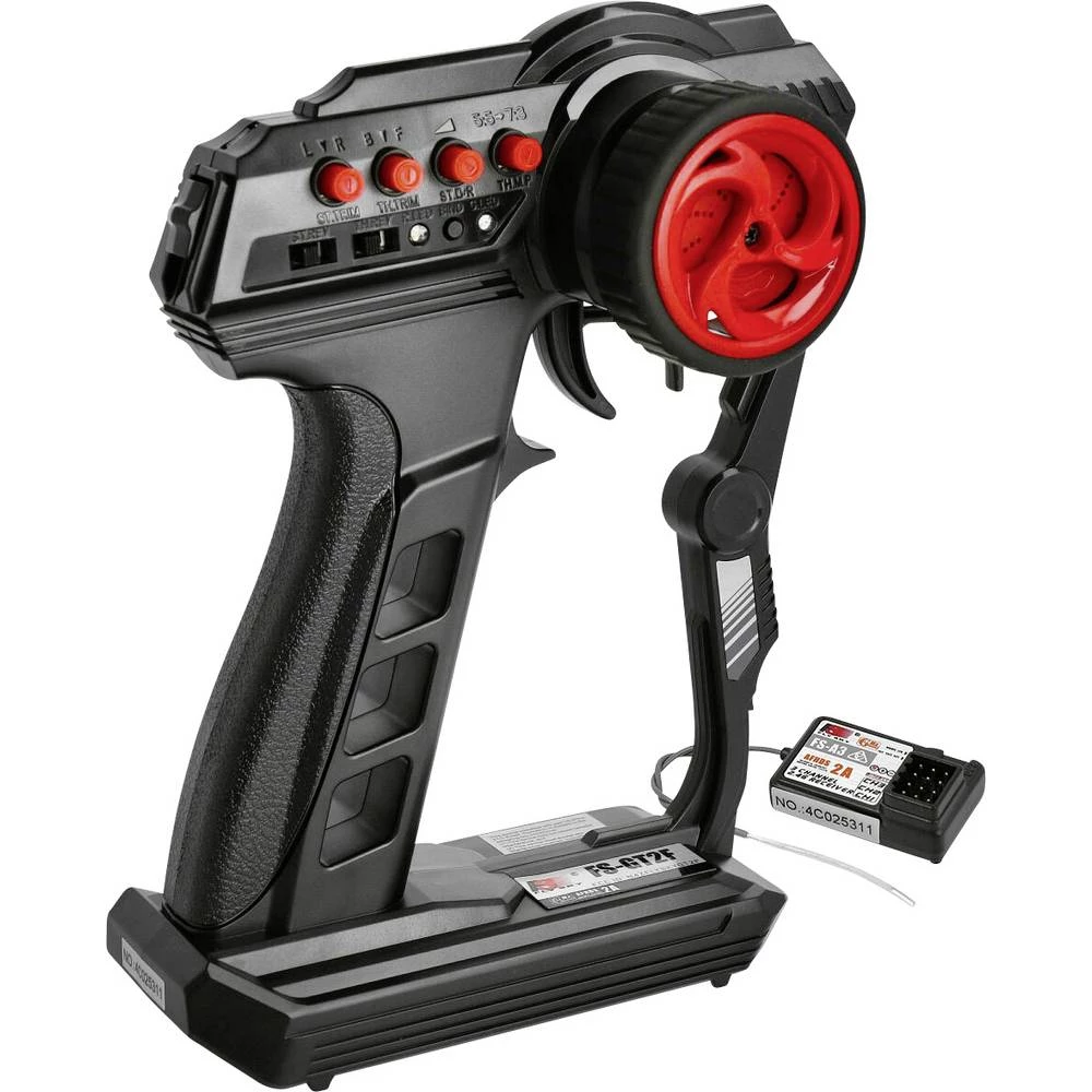 FlySky FS-GT2F pištolj-daljinski upravljač 2,4 GHz Broj kanala: 2 uklj. prijemnik slika