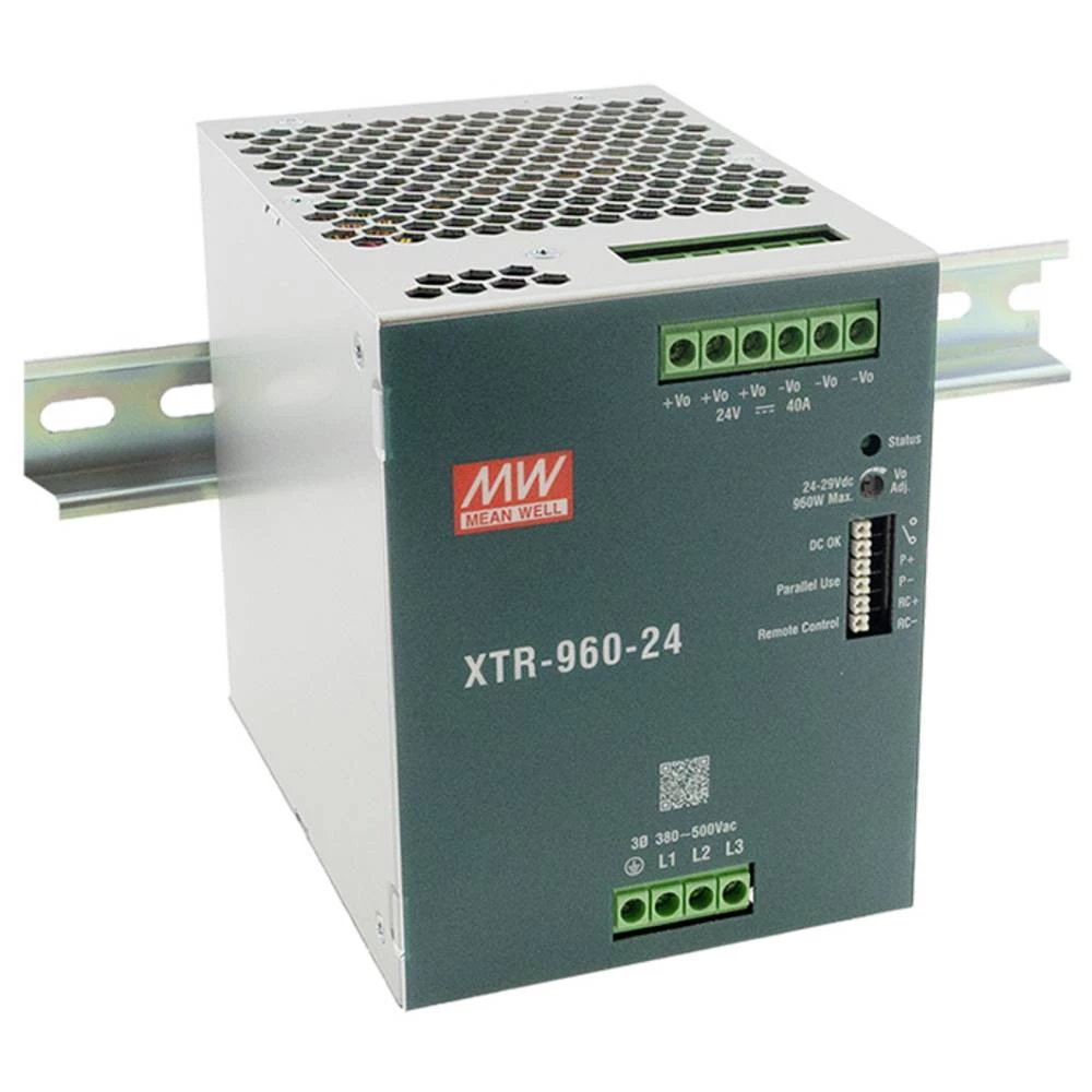 MEAN WELL XTR-480-48 DIN-napajanje (DIN-letva) 480 W slika