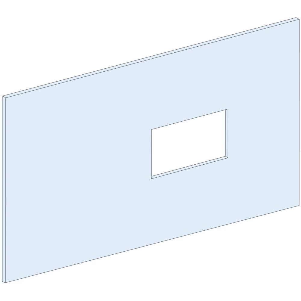 PrismaSeT-P, prednja ploča, ComPacT INS-INV250, fiksna instalacija, vertikalno, širina = 650 mm, visina = 5 modula Schne slika