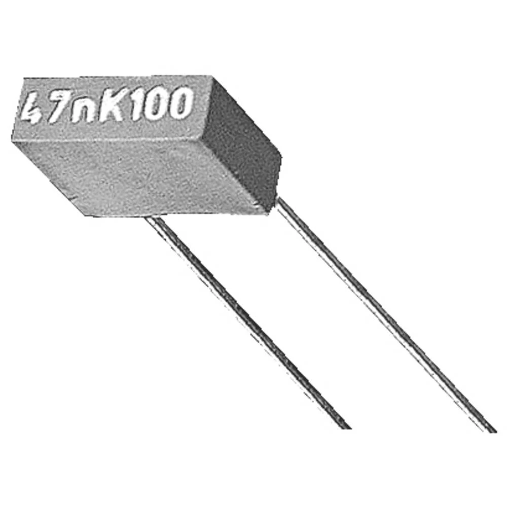 Kemet 100 kom. folijski kondenzator MKT (D x Š x V) 7.2 x 3.5 x 7.5 mm slika