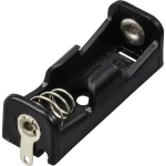 TRU COMPONENTS TC-13220696 baterije - držač 1x lady (N) lemni priključak (D x Š x V) 36 x 13 x 12 mm
