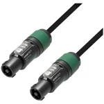 Adam Hall 5 STAR S 425 SS 0040 zvučnik priključni kabel [1x #####NL4FX-Stecker (4-polig) - 1x #####NL4FX-Stecker (4-polig)] 0.4 m crna