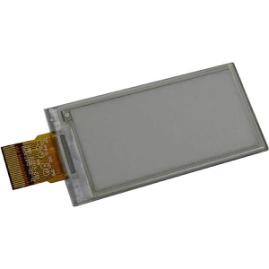 Display Elektronik LCD zaslon crna bijela (Š x V x d) 29.2 x 59.2 x 1.05 mm Prikaz e-papira slika