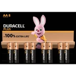 Duracell Plus-AA K8 mignon (AA) baterija alkalno-manganov  1.5 V 8 St.