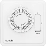 Suevia SU280439 podžbukni vremenski prekidač analogno  tjedni program  2200 W IP20 program on/auto/off