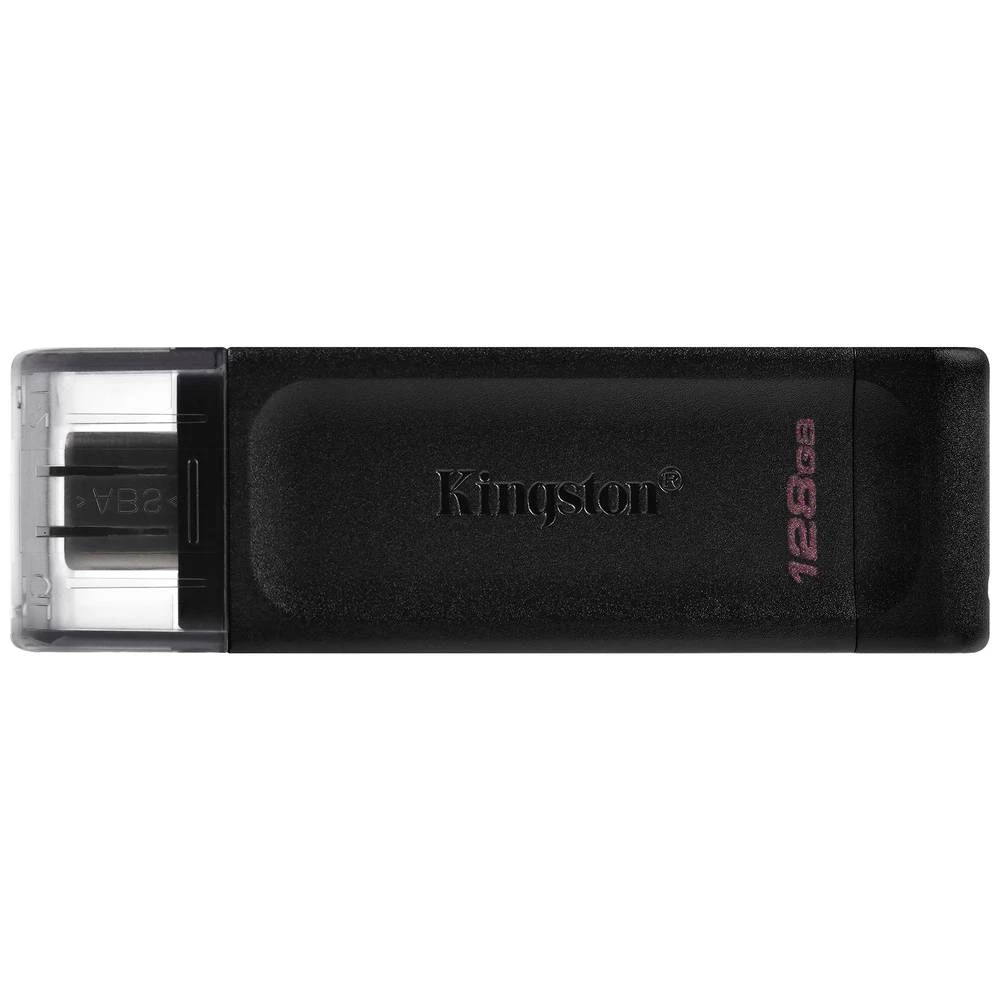 Kingston DataTraveler 70 USB stick maloprodaja 128 GB crna DT70/128GB USB-C® slika
