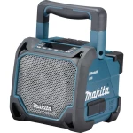 Bluetooth zvučnik Makita DMR202 zaštićen protiv prskajuće vode, otporan na udarce tirkizna, crna