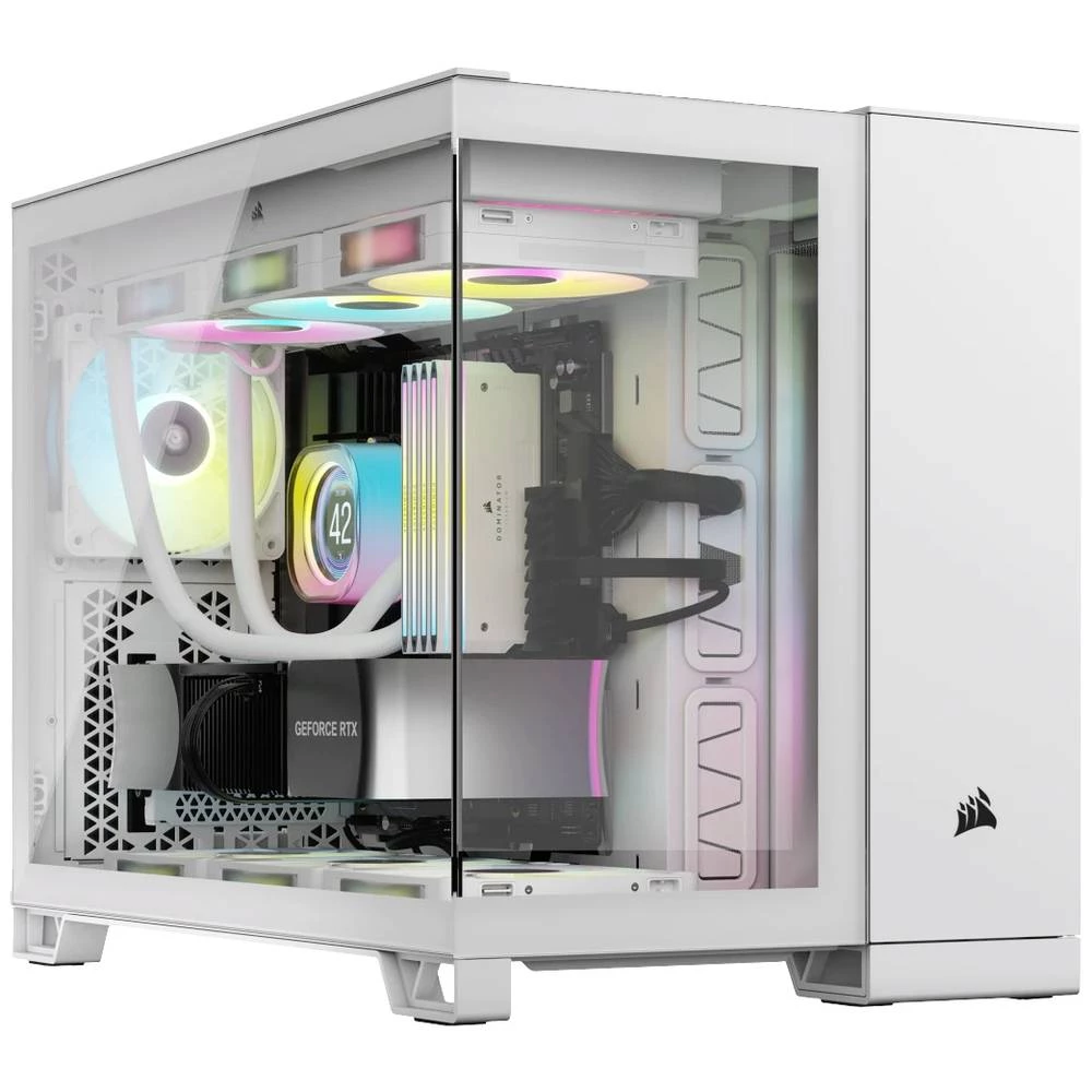 Corsair 2500X midi-tower kućište za računala bijela bočni prozor slika