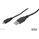 USB 2.0 priključni kabel [1x USB 2.0 utikač A - 1x USB 2.0 utikač Micro-B] 3 m c