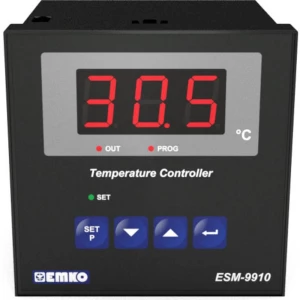 Emko ESM-9910.5.03.0.1/00.00/2.0.0.0 2-točkasti regulator termostat Pt100 -50 do 400 °C relej 7 A (D x Š x V) 96 x 96 x slika