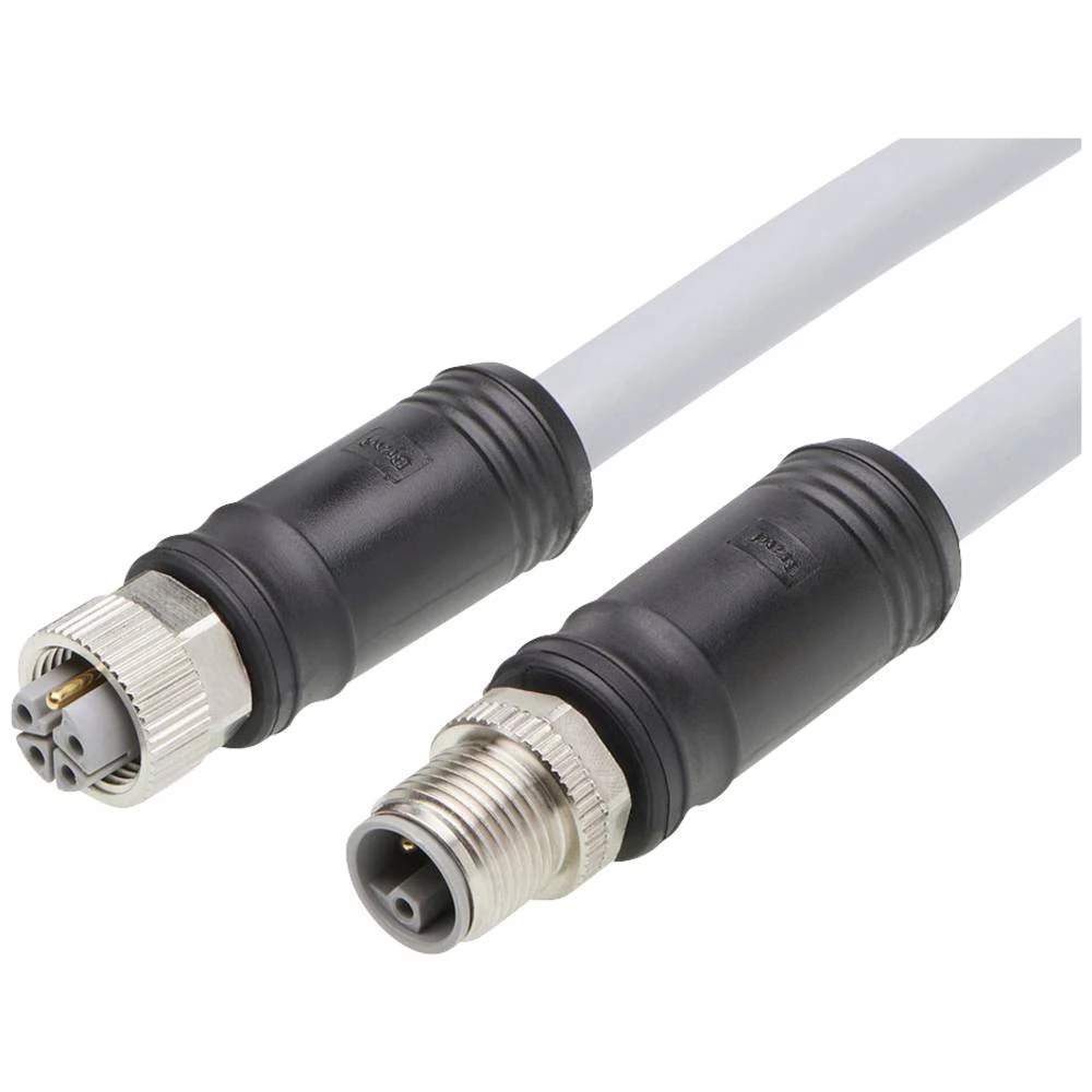 Molex 1205010101 utični konektor za senzor/aktivator, konfekcionirani žženski konektor, ravni, ravni muški konektor 1 m slika