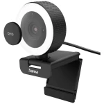 Web kamera s prstenastim svjetlom ''C-800 Pro'', QHD, s daljinskim upravljačem Hama C-800 Pro Web kamera 2560 x 1440 Pixel držač s stezaljkom