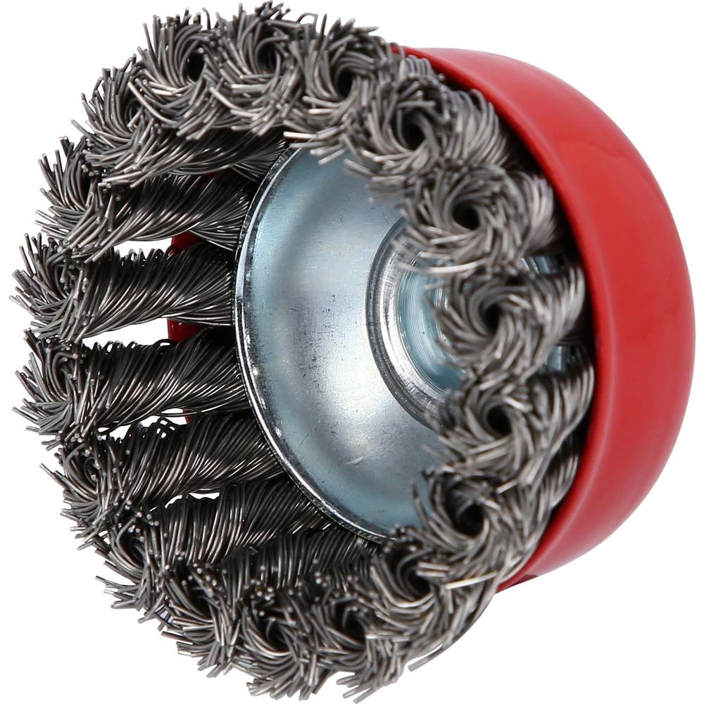 KS Tools 340.0026 Čašasta četka od nehrđajućeg čelika 0,5 mm, Ø 75 mm slika