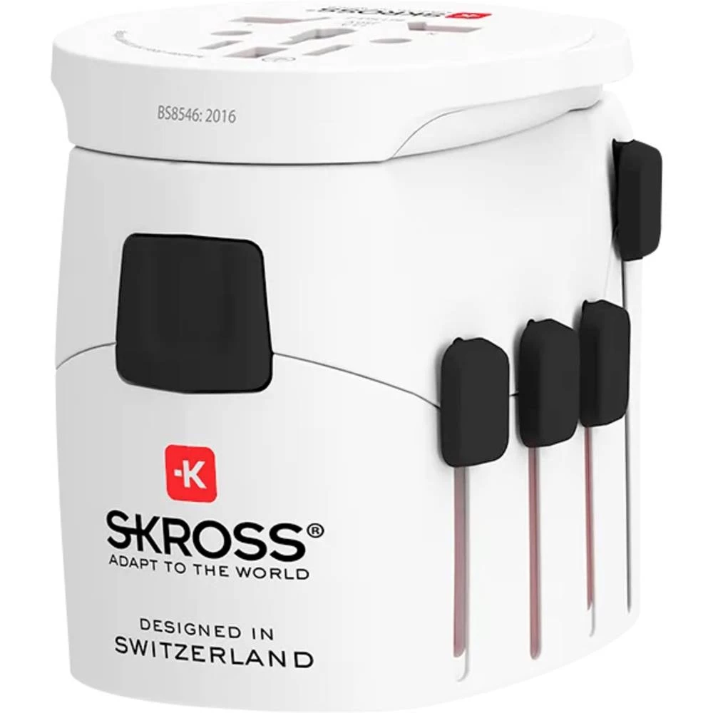 Skross 1.500230-1 putni utikač CA EU to UK (BULK) slika