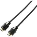 SpeaKa Professional HDMI priključni kabel HDMI A utikač, HDMI A utikač 5.00 m crna SP-9784192 audio povratni kanal (arc) slika