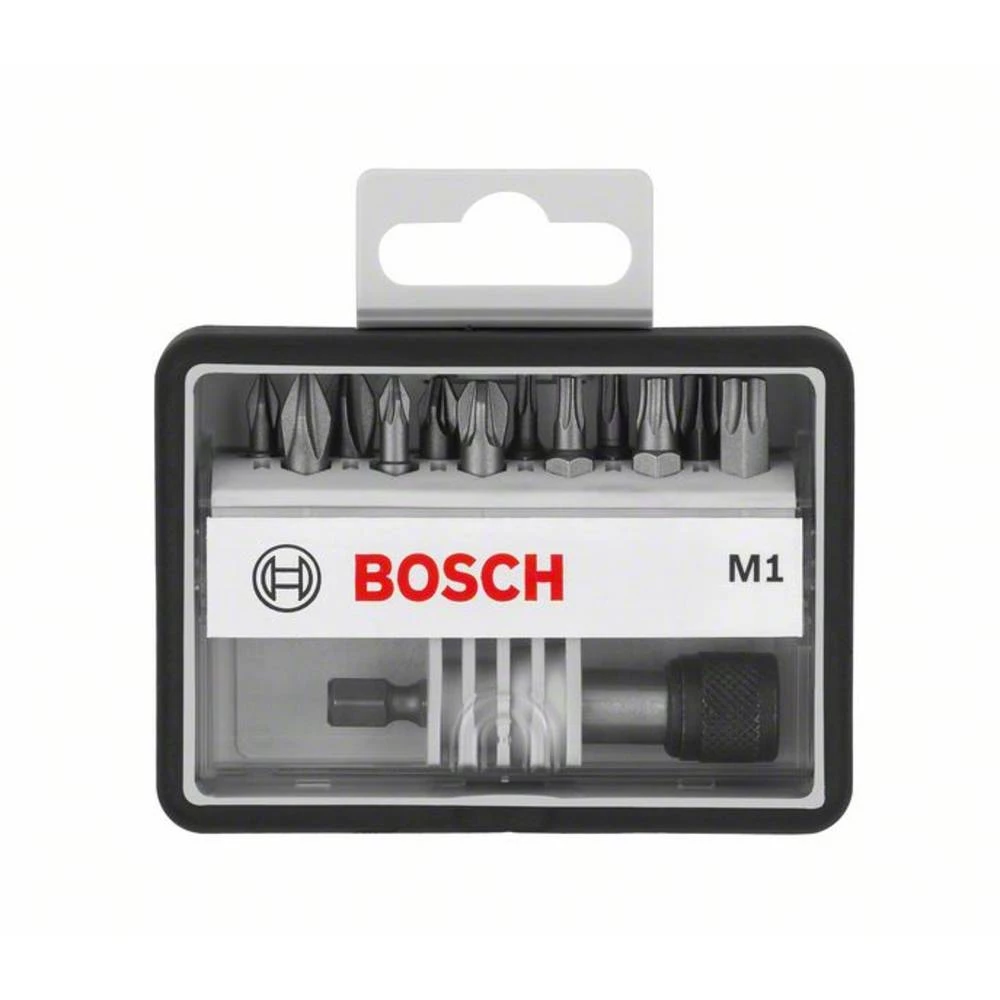 Bit komplet 13-dijelni Bosch Accessories Robust Line 2607002563 Križni Phillips, Križni Pozidriv, Unutarnji TORX