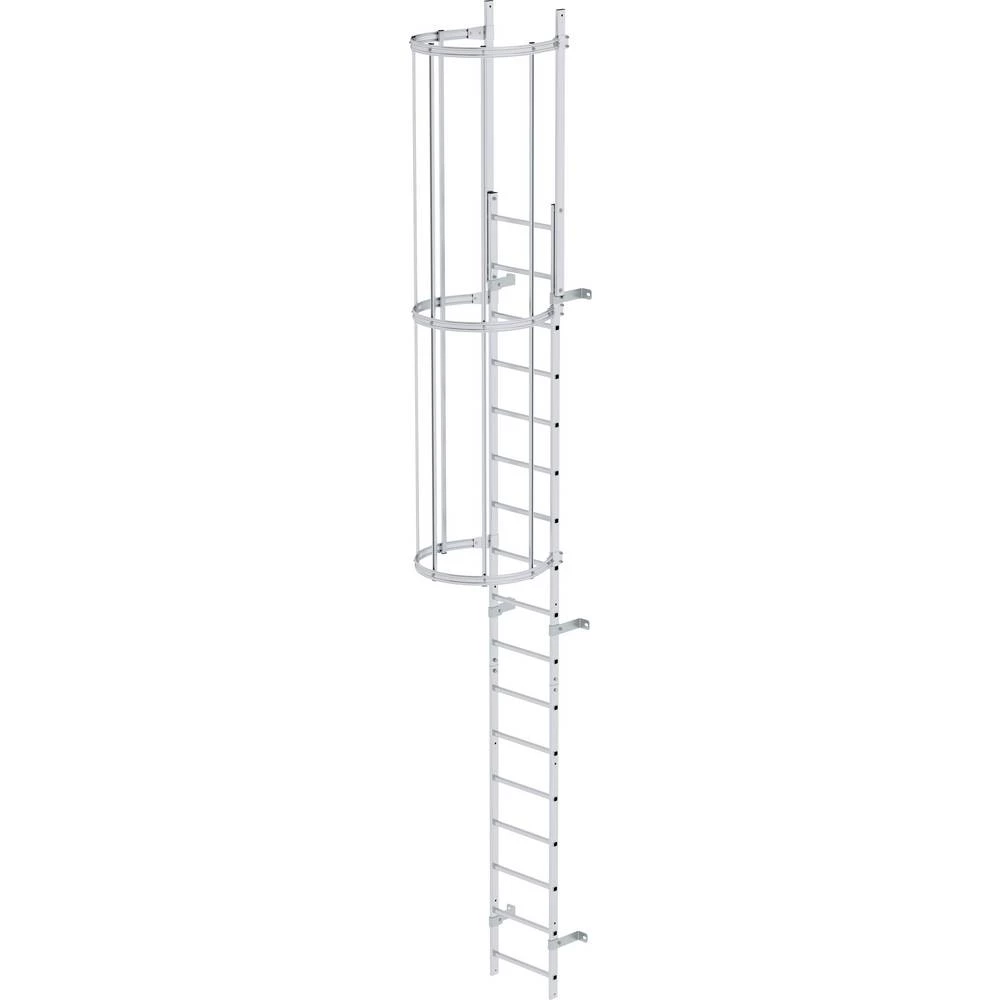 Günzburger Steigtechnik 510100 aluminij jednostupne ljestve montaža s alatom slika