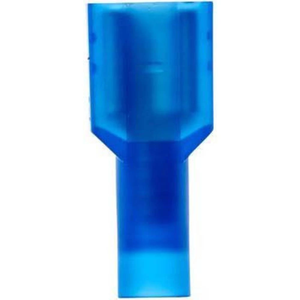 3M 7000057726 plosnate natične stupice  Širina utikača: 6.30 mm Debljina utikača: 0.80 mm 180 ° potpuno izolirani plava boja 1000 St. Carton slika