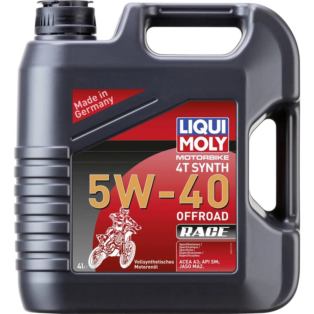 Liqui Moly Motorbike 4T Synth 5W-40 Offroad Race 3019 ulje za 4-taktne motore 4 l slika