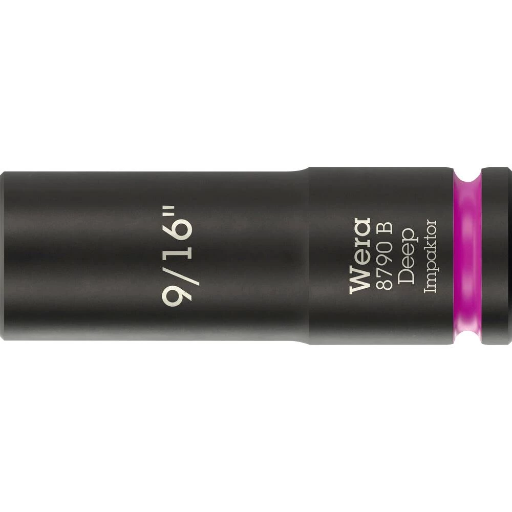 Wera 8790 B Impaktor Deep 05005569001 vanjski šesterokutni nastavak za nasadni ključ 9/16" slika