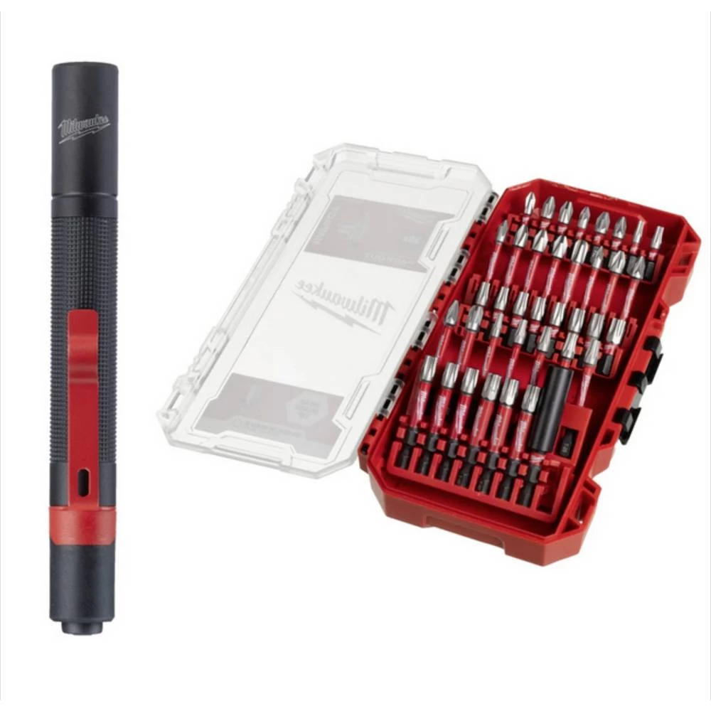 Milwaukee 4932498608 bit komplet T-profil, križni phillips, križni pozidriv slika