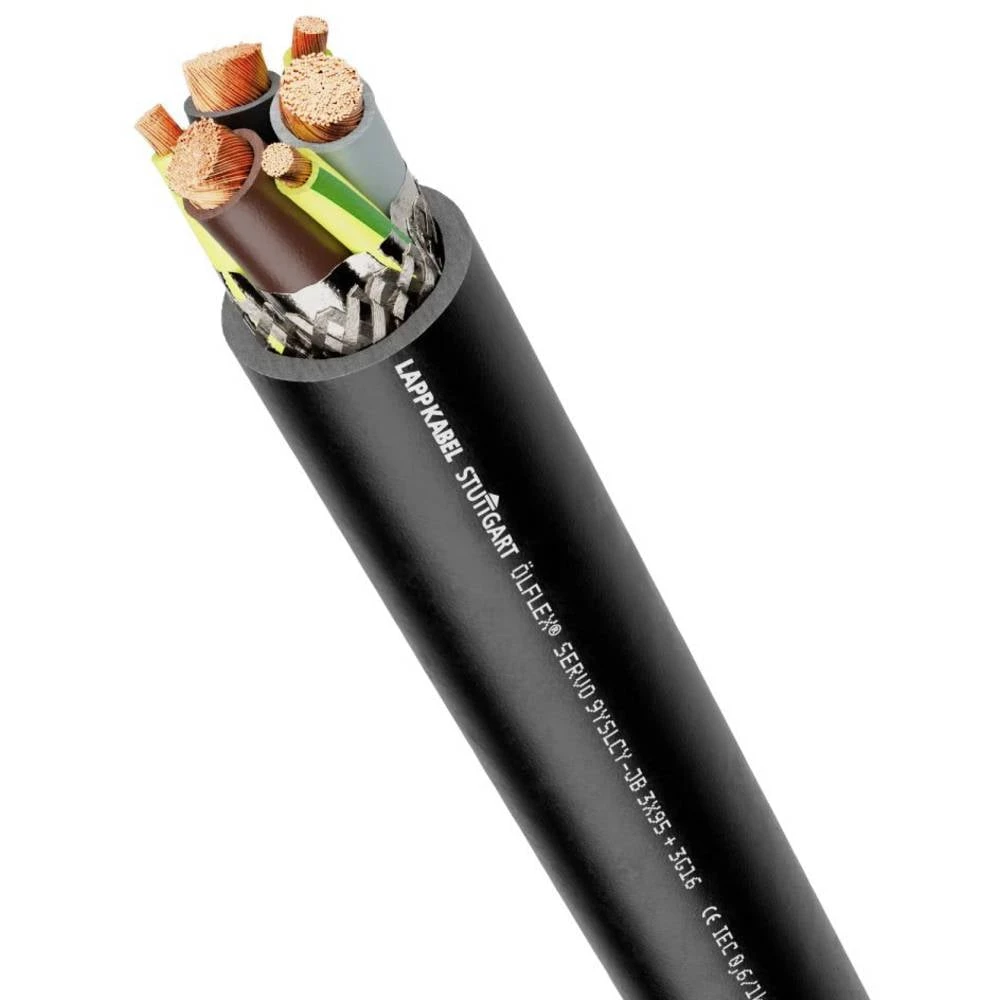 LAPP 0037022/1000 priključni vod ÖLFLEX® 9YSLCY-JB 3 G 35 mm² + 6 mm² crna 1000 m slika