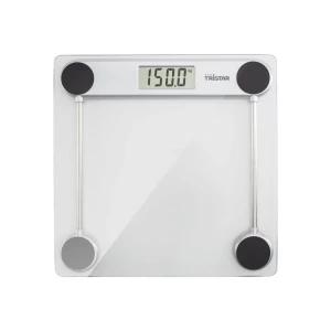 Tristar WG-2421 digitalna osobna vaga Opseg mjerenja (kg)=150 kg stakleno prozirna slika