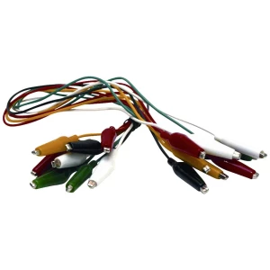 Mueller Electric BU-00285 komplet mjernih vodova [ - ] 46 cm crna, crvena, žuta, zelena, bijela 1 Set slika