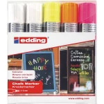 Edding Marker kreda e-4090 4-4090-5999 Bijela, Bijela, Neonsko-žuta, Neonsko-narančasta, Neonsko-ružičasta 4 mm, 15 mm