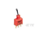 TE Connectivity Toggle  Pushbutton and Rocker SwitchesToggle  Pushbutton and Rocker Switches 4-1825142-6 AMP