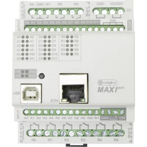 PLC upravljački modul Controllino MAXI pure 100-100-10 12 V/DC, 24 V/DC slika