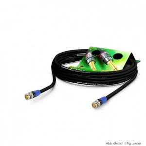 Hicon VTGR-0050-BL-OR video priključni kabel [1x muški konektor bnc - 1x muški konektor bnc] 0.50 m plava boja slika