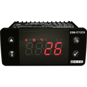 Emko ESM-3712-CN.8.12.0.1/01.01/1.0.0.0 2-točkasti regulator termostat PTC -50 do 130 °C relej 16 A, relej 5 A (D x Š x slika