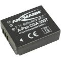 Kamera-akumulator Ansmann Zamjenjuje originalnu akU. bateriju CGA-S007E, CGA-S007 3.7 V 800 mAh A-Pan CGA S007 slika