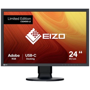 EIZO CS2400S-LE LED zaslon Energetska učinkovitost 2021 E (A - G) 61.2 cm (24.1 palac) 1920 x 1200 piksel 16:10 19 ms USB-B, USB-C®, USB 3.2 gen. 1 (USB 3.0), HDMI™, DisplayPort IPS LCD slika